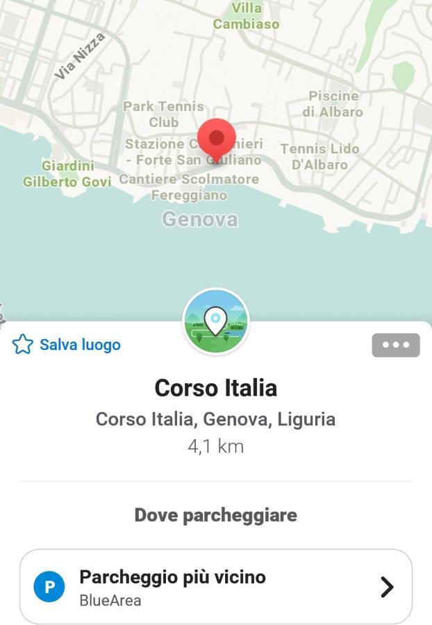 Due Passi Dal Mare Lägenhet Genua Exteriör bild